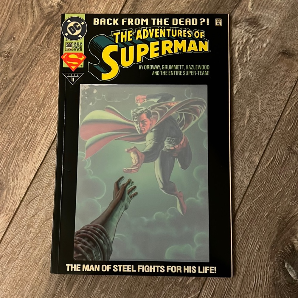 DC Comics Adventure of Superman -Back From The Dead?! #500, JUN 1993, NM
